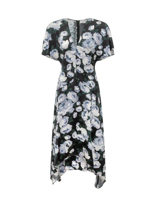 26SS 스텔라 맥카트니 미디 원피스 6A06573HS335 8485 MULTICOLOR