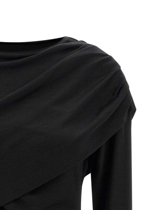 25FW 이자벨마랑 민소매 티셔츠 HT0515FEC4J26I01 Black - ISABEL MARANT