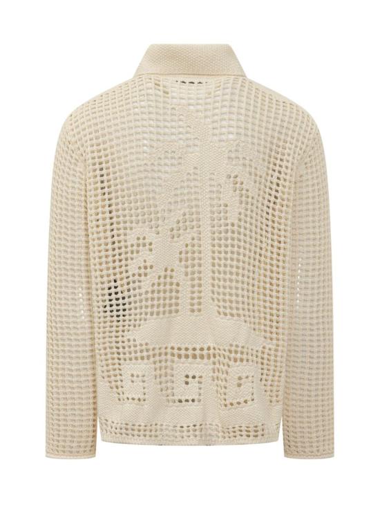 26SS 알라누이 긴팔 셔츠 LMHY002R26KNI002 0F0F WHITE - ALANUI