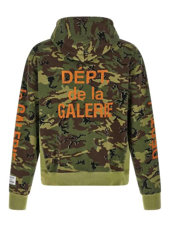 25FW 갤러리 디파트먼트 후드 티셔츠 DGH50045EDLRCAMO Green - GALLERY DEPT