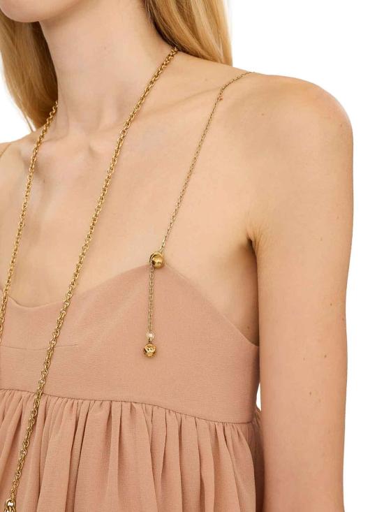 26SS 끌로에 민소매 티셔츠 CH26SHT150026H7 Nude Neutrals - CHLOE