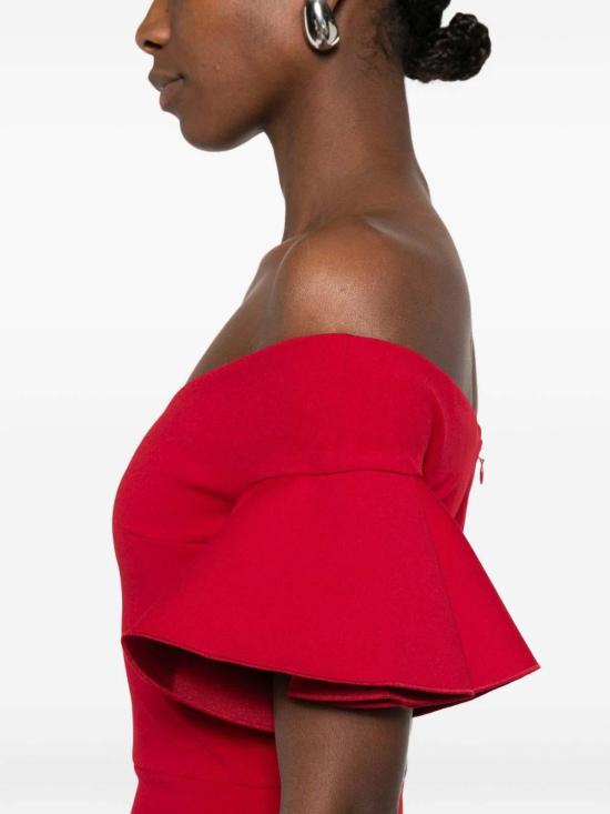 26SS 솔러스런던 롱 원피스 OS46003RED Red - SOLACE LONDON