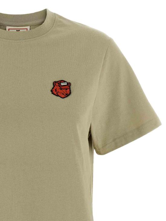 25FW 메종키츠네 반팔 티셔츠 HARU0011252P129 Green - MAISON KITSUNE