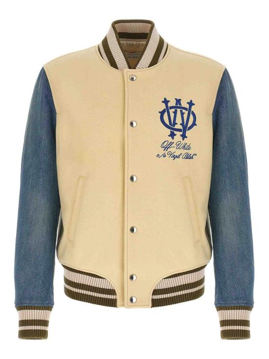  오프화이트 봄버 자켓 OMEH053F25FAB0041746 Multicolour