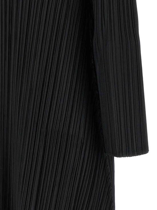 25FW 플리츠플리즈 미디 스커트 PP58JH14715 Black - PLEATS PLEASE