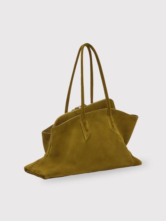 26SS 디 아티코 라 파세지아타 미디엄 탑 핸들 백 250WAH00054LBT007AA853 Green - THE ATTICO