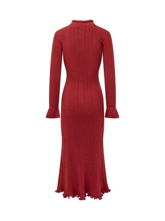 26SS 셀프 포트레이트 롱 원피스 RS26555MR RED - SELF PORTRAIT