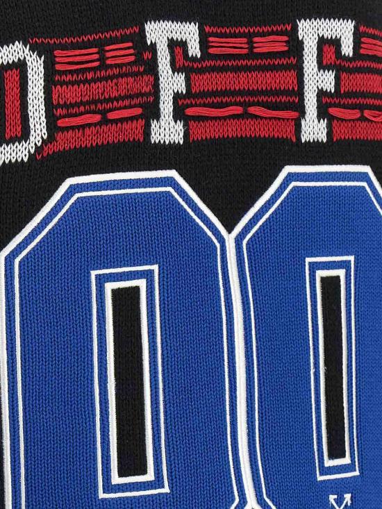 26FW 오프화이트 글라이드 다이아그 가디건 OMHB019F25KNI0021001 - OFF WHITE