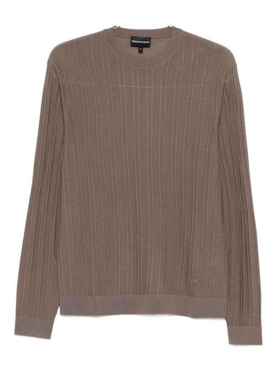 25FW 엠포리오 아르마니 스웨터 EM002196AF13851F6143 Light Brown