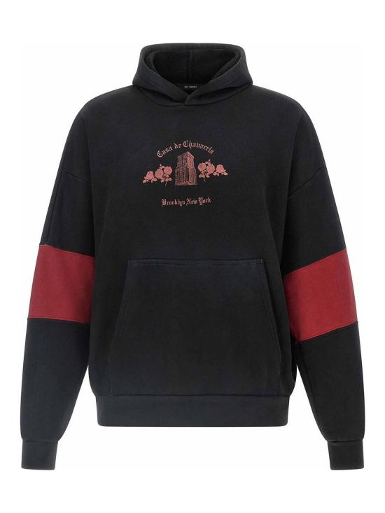 25FW 윌리 차바리아 후드 티셔츠 WCJSY0096001 Black