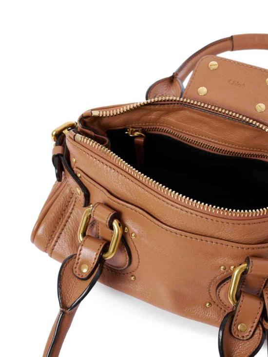 26SS 끌로에 스몰 그레인드 레더 패딩턴 백 CH26SS805P75209 Brown - CHLOE