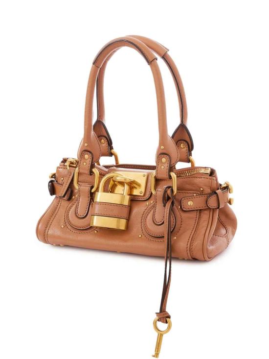 26SS 끌로에 스몰 그레인드 레더 패딩턴 백 CH26SS805P75209 Brown - CHLOE