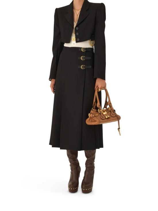 26SS 끌로에 스몰 그레인드 레더 패딩턴 백 CH26SS805P75209 Brown - CHLOE