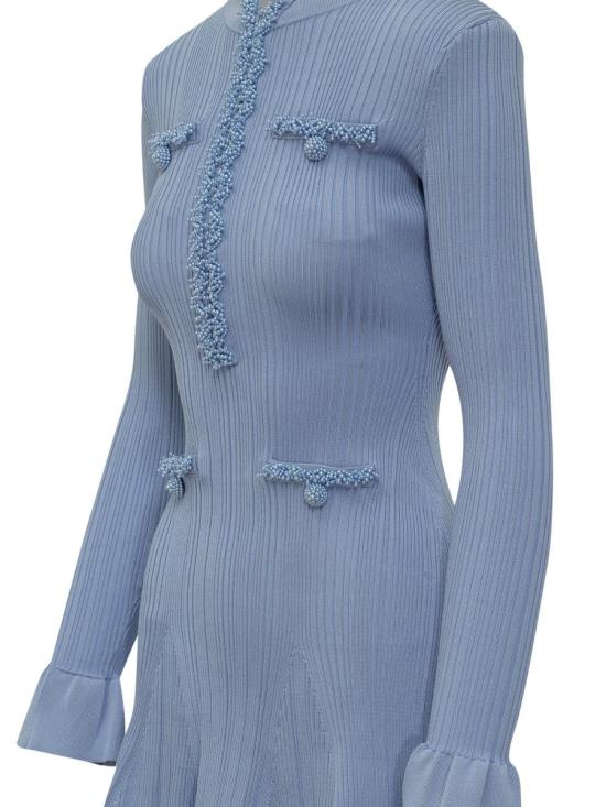 26SS 셀프 포트레이트 미디 원피스 RS26555SBL BLUE - SELF PORTRAIT