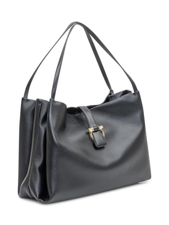 26SS 살바토레 페라가모 토트백 219804 777335 Black - SALVATORE FERRAGAMO