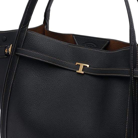 26SS 토즈 토트백 XBWTIMA0300WKAB999 Black - TODS