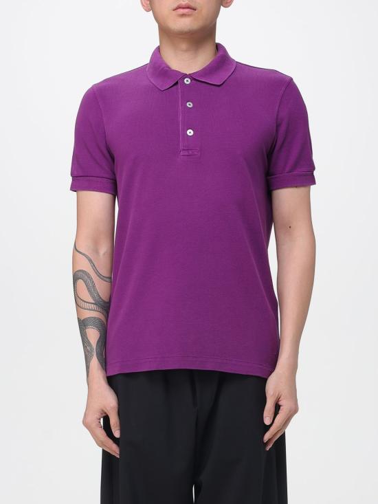 26SS 톰포드 폴로 티셔츠 JPS011JMT013 VAQ Violet