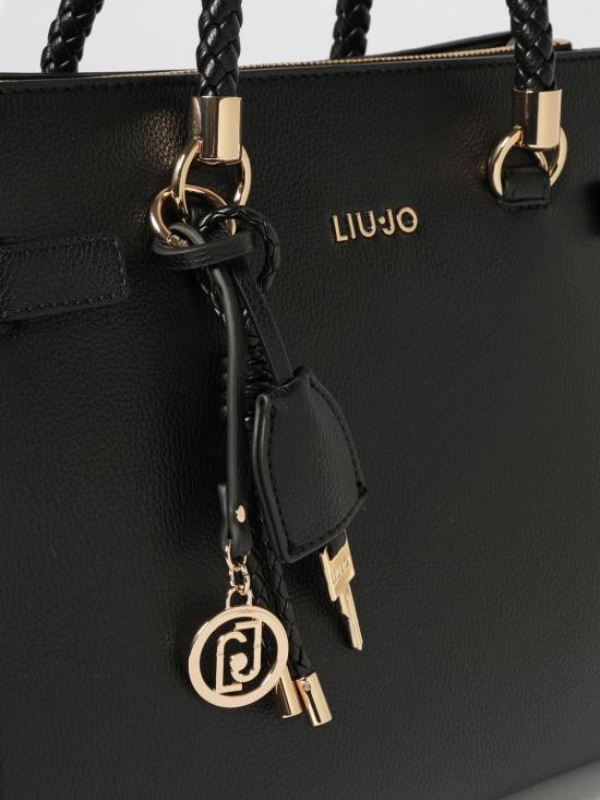 26SS 리우조 토트백 AA6086E1012 22222 Black - LIU JO