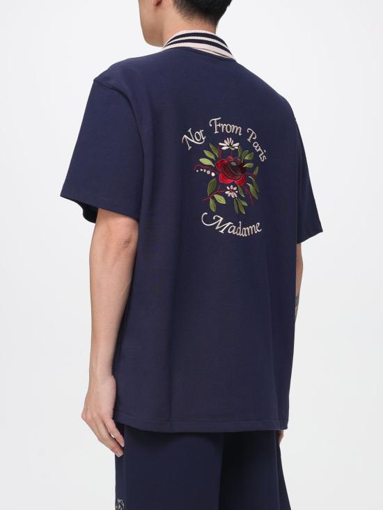 26SS 드롤드무슈 반팔 셔츠 JSH247CO264 NY Blue - DROLE DE MONSIEUR