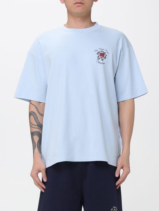 26SS 드롤드무슈 반팔 티셔츠 JTS210CO002 LBE Blue