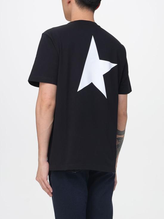 26SS 골든구스 반팔 티셔츠 GMP01220P000879 80203 Black - GOLDEN GOOSE