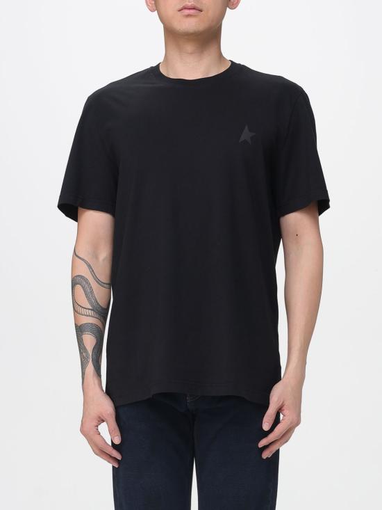 26SS 골든구스 반팔 티셔츠 GMP01220P000593 90100 Black