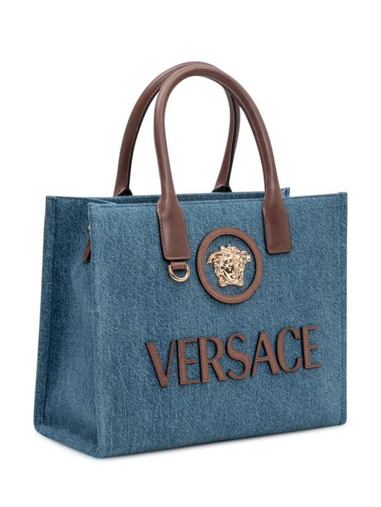 26SS 베르사체 토트백 10058611A17151 2U6EV BLUE - VERSACE