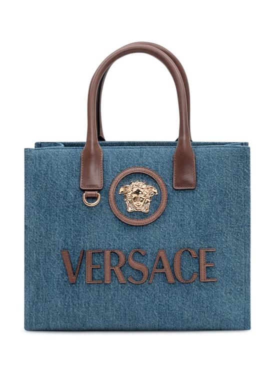 26SS 베르사체 토트백 10058611A17151 2U6EV BLUE
