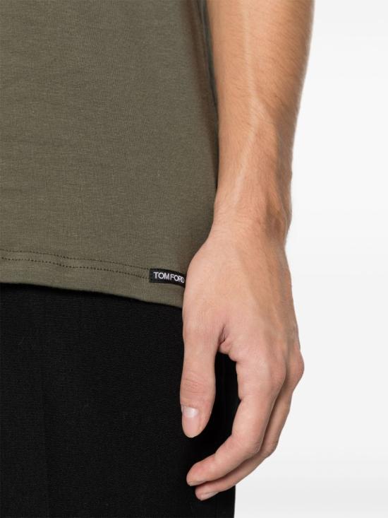 26SS 톰포드 라운지 웨어 T4M081040 302 MILITARY GREEN - TOMFORD