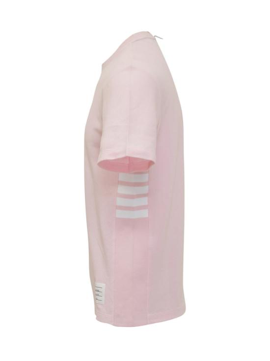 26SS 톰브라운 반팔 티셔츠 MJS123A00050 680 PINK - THOM BROWNE