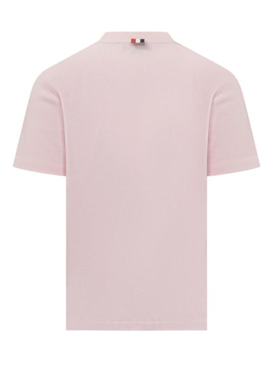 26SS 톰브라운 반팔 티셔츠 MJS123A00050 680 PINK - THOM BROWNE