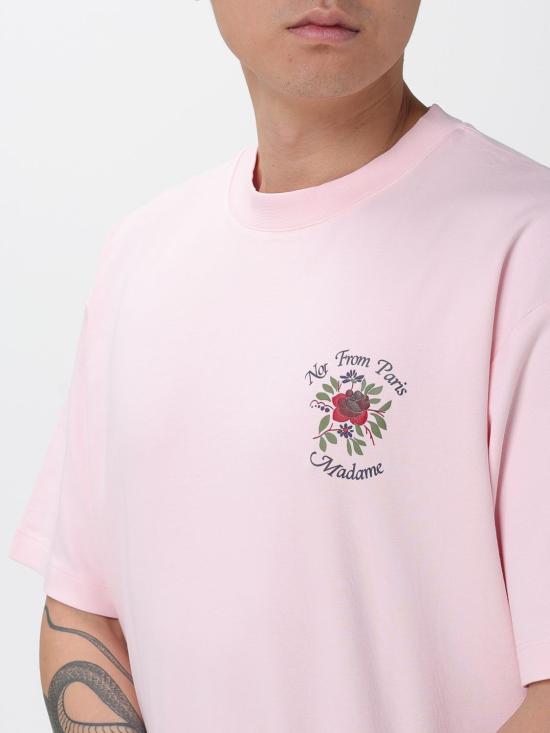 26SS 드롤드무슈 반팔 티셔츠 JTS210CO002 LPI Pink - DROLE DE MONSIEUR