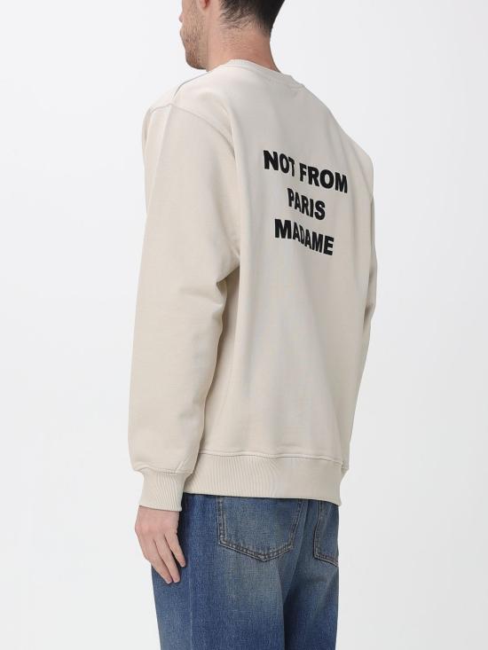 26SS 드롤드무슈 긴팔 티셔츠 PERMSW149CO127 MT Beige - DROLE DE MONSIEUR