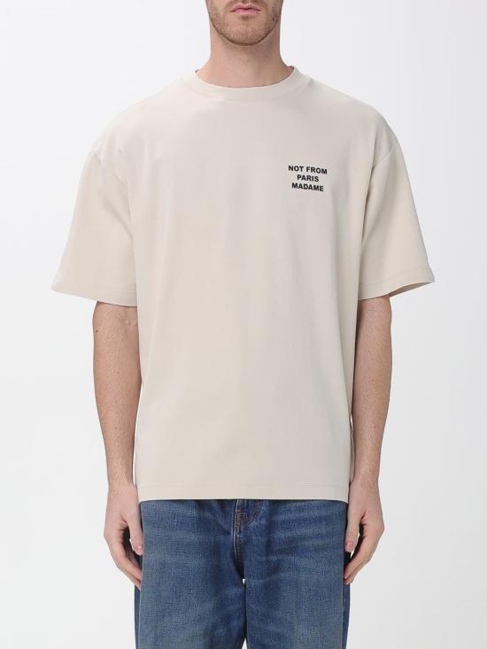 26SS 드롤드무슈 반팔 티셔츠 PERMTS203CO002 MT Beige