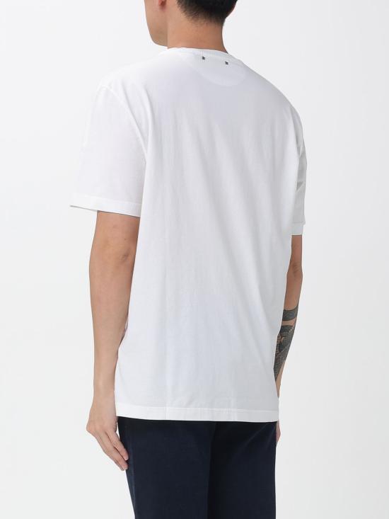 26SS 골든구스 반팔 티셔츠 GMP01220P002380 10363 White - GOLDEN GOOSE