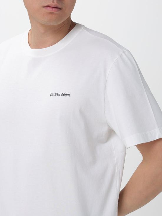 26SS 골든구스 반팔 티셔츠 GMP01220P002380 10363 White - GOLDEN GOOSE
