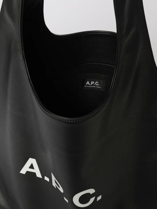 26SS 아페쎄 토트백 PUAATM61565 LZZ Black - A.P.C.