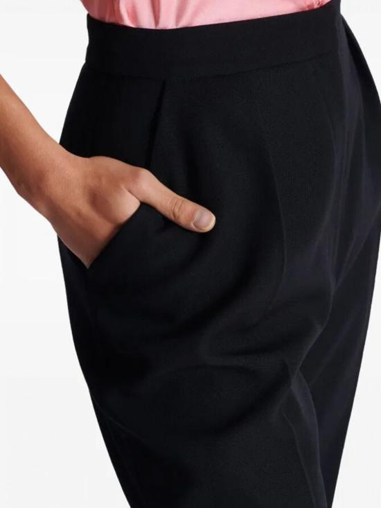 26SS 발망 스트레이트 팬츠 GF1PN190WC09 0PA Black - BALMAIN