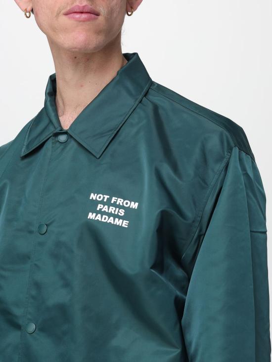 26SS 드롤드무슈 긴팔 셔츠 PERMJT183PA014 DGN Green - DROLE DE MONSIEUR