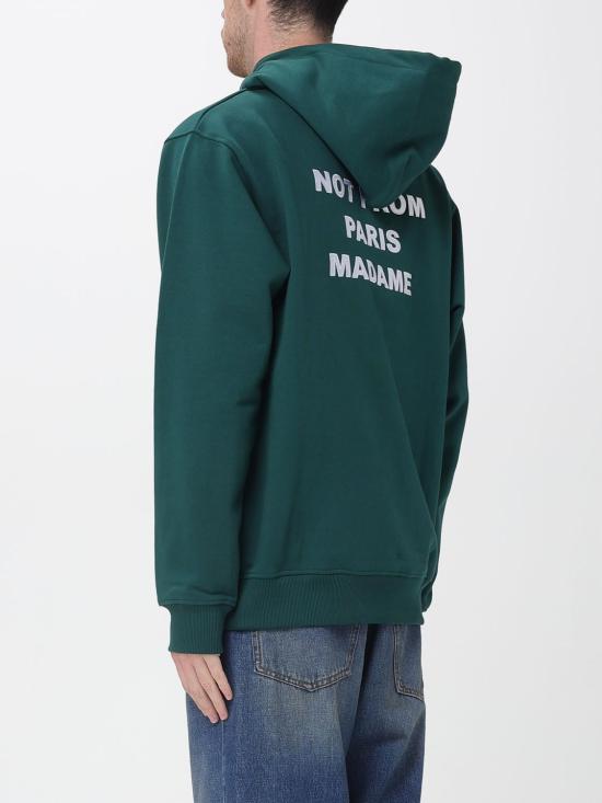 26SS 드롤드무슈 긴팔 티셔츠 HO162CO127 DGN Green - DROLE DE MONSIEUR