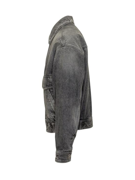 26SS 베르사체 데님 자켓 10217541A16053 1D980 Black - VERSACE