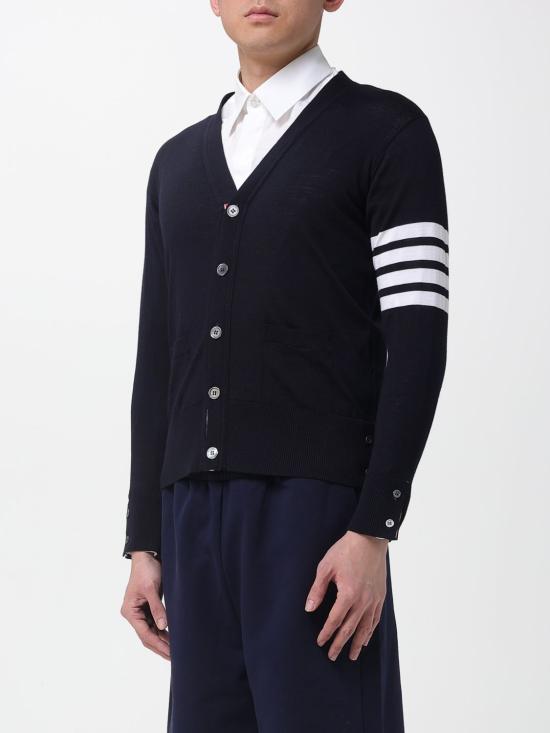 26SS 톰브라운 스웨터 MKC002AY1014 415 Navy - THOM BROWNE