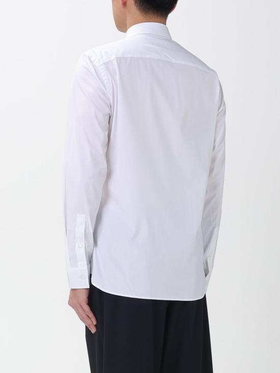 26SS 버버리 스트레치 코튼 긴팔 셔츠 8071465 White - BURBERRY