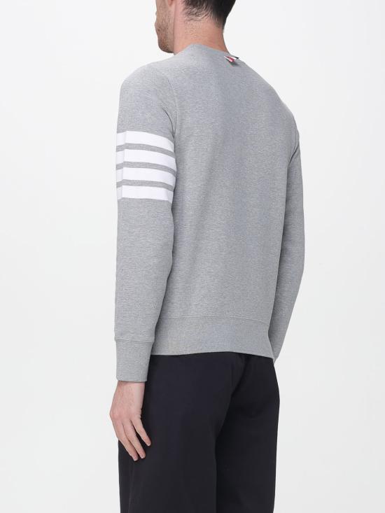 26SS 톰브라운 긴팔 티셔츠 MJT021H00535 068 Grey - THOM BROWNE