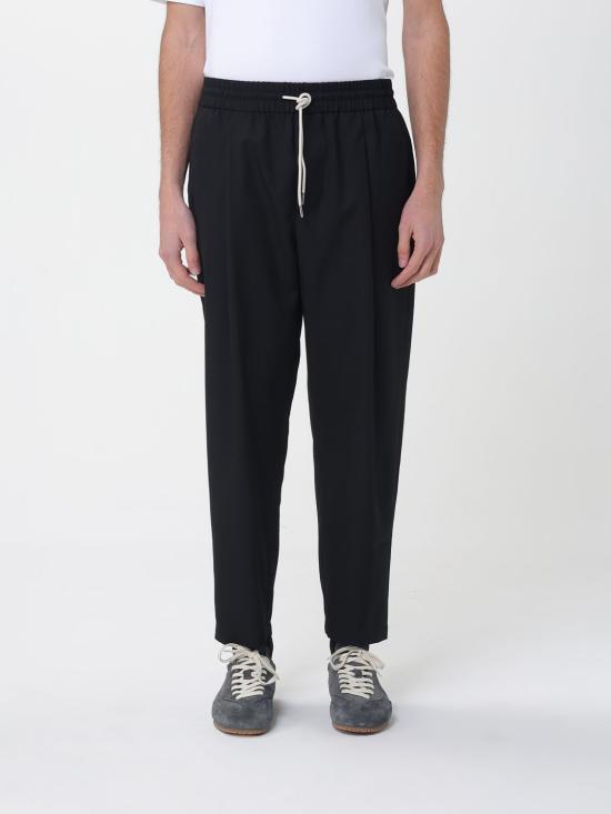 26SS 드롤드무슈 트레이닝/조거 팬츠 PERMBP167PL127 BL Black