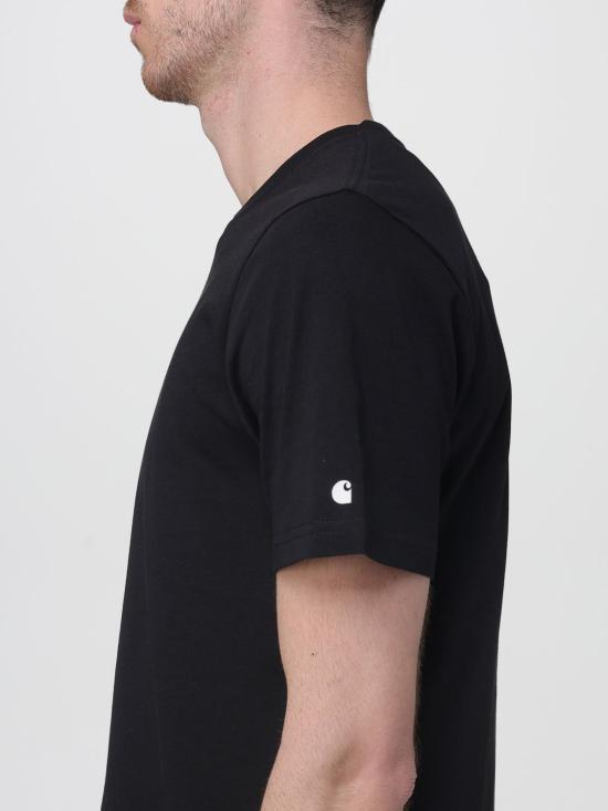 26SS 칼하트 WIP 반팔 티셔츠 I026264 0D2XX Black - CARHARTT WIP