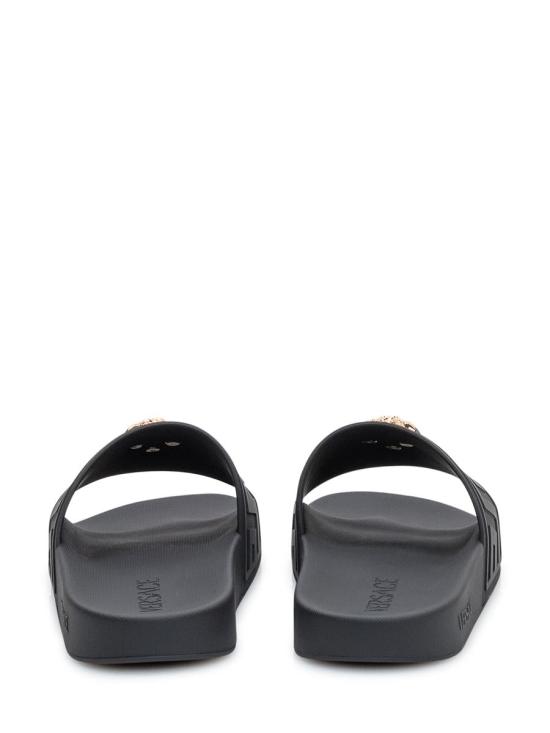 26SS 베르사체 샌들 10205351A15481 1B00V Black - VERSACE