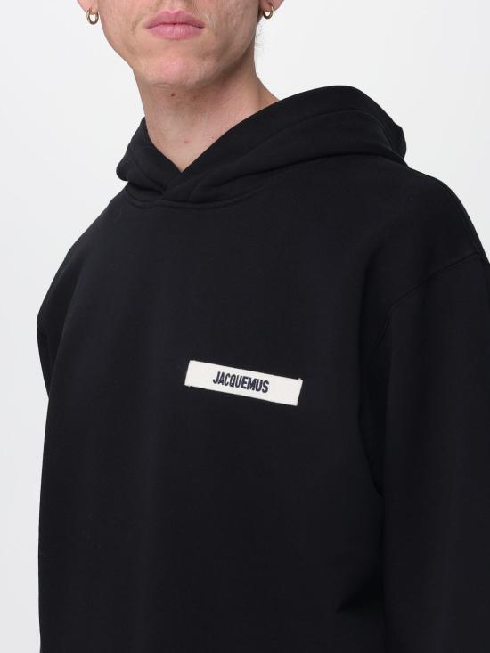 26SS 자크뮈스 긴팔 티셔츠 HOM00247AJ00126 990 Black - JACQUEMUS