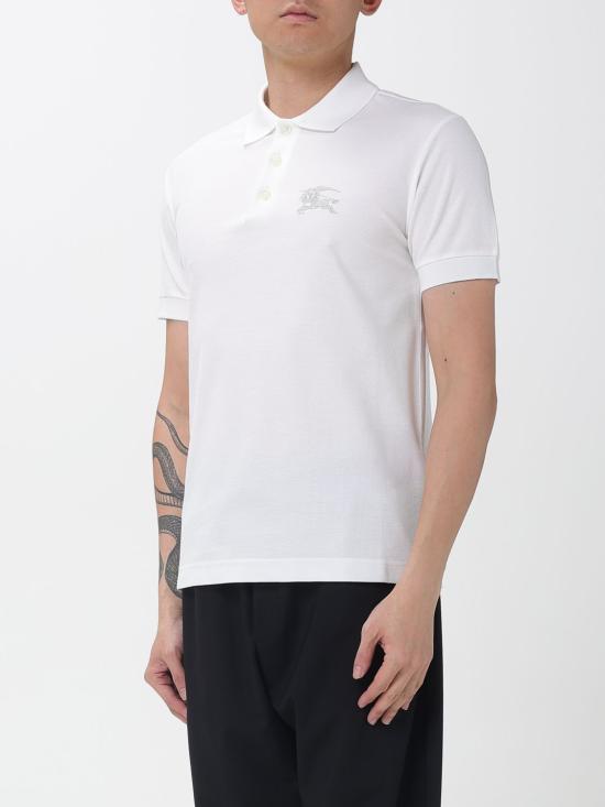 26SS 버버리 폴로 티셔츠 8119009 White - BURBERRY