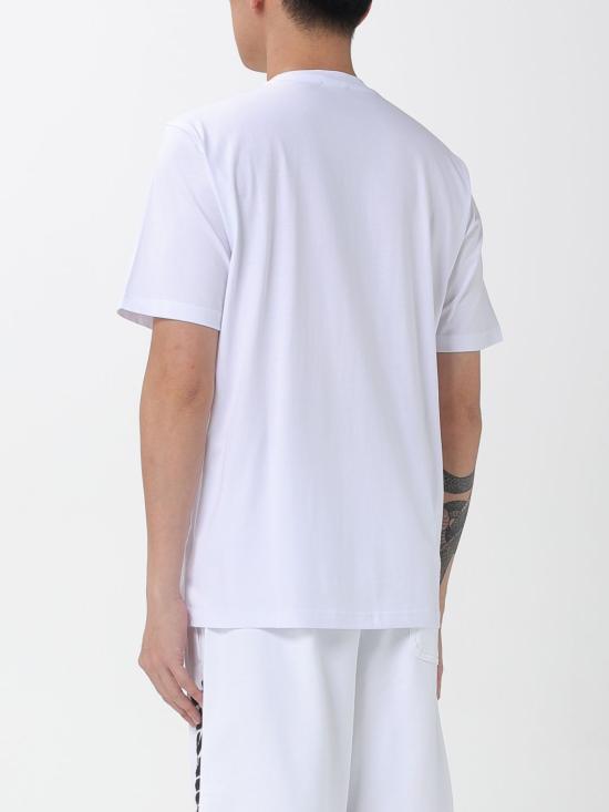 26SS 디젤 반팔 티셔츠 A216540NIAX 100 White - DIESEL